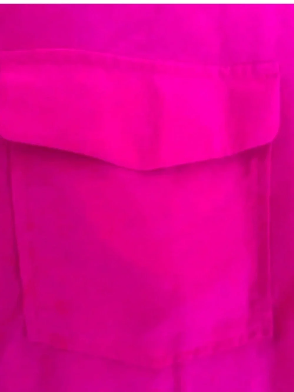 Tommy Bahama Silk Magenta “June” Relaxed Fit Button Down Blouse - Picture 3 of 7